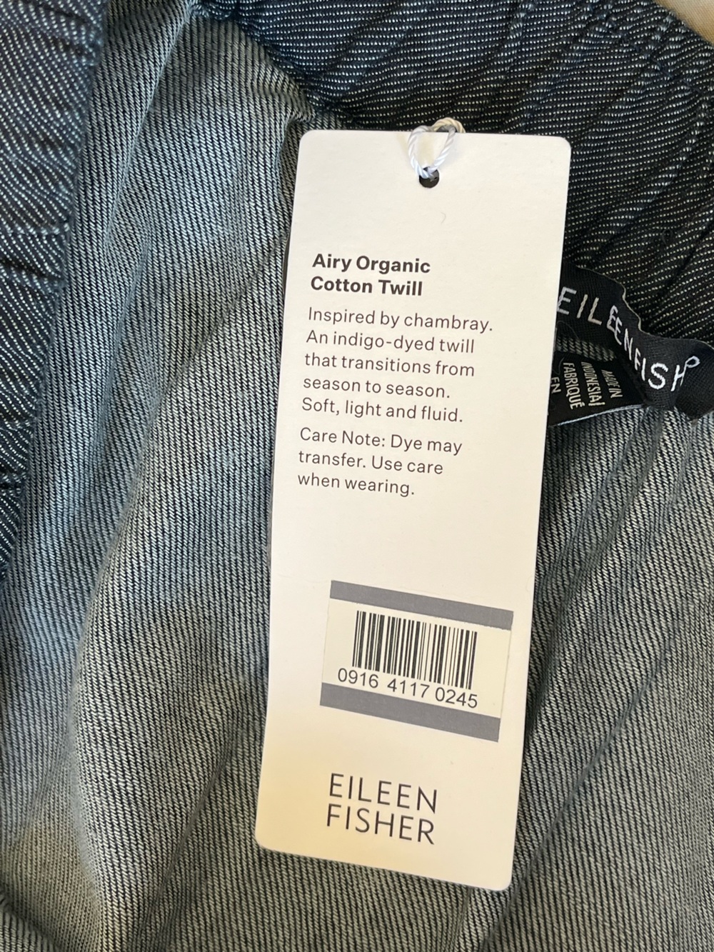 Eileen Fisher Chambray Midi Skirt - Picture 10 of 11